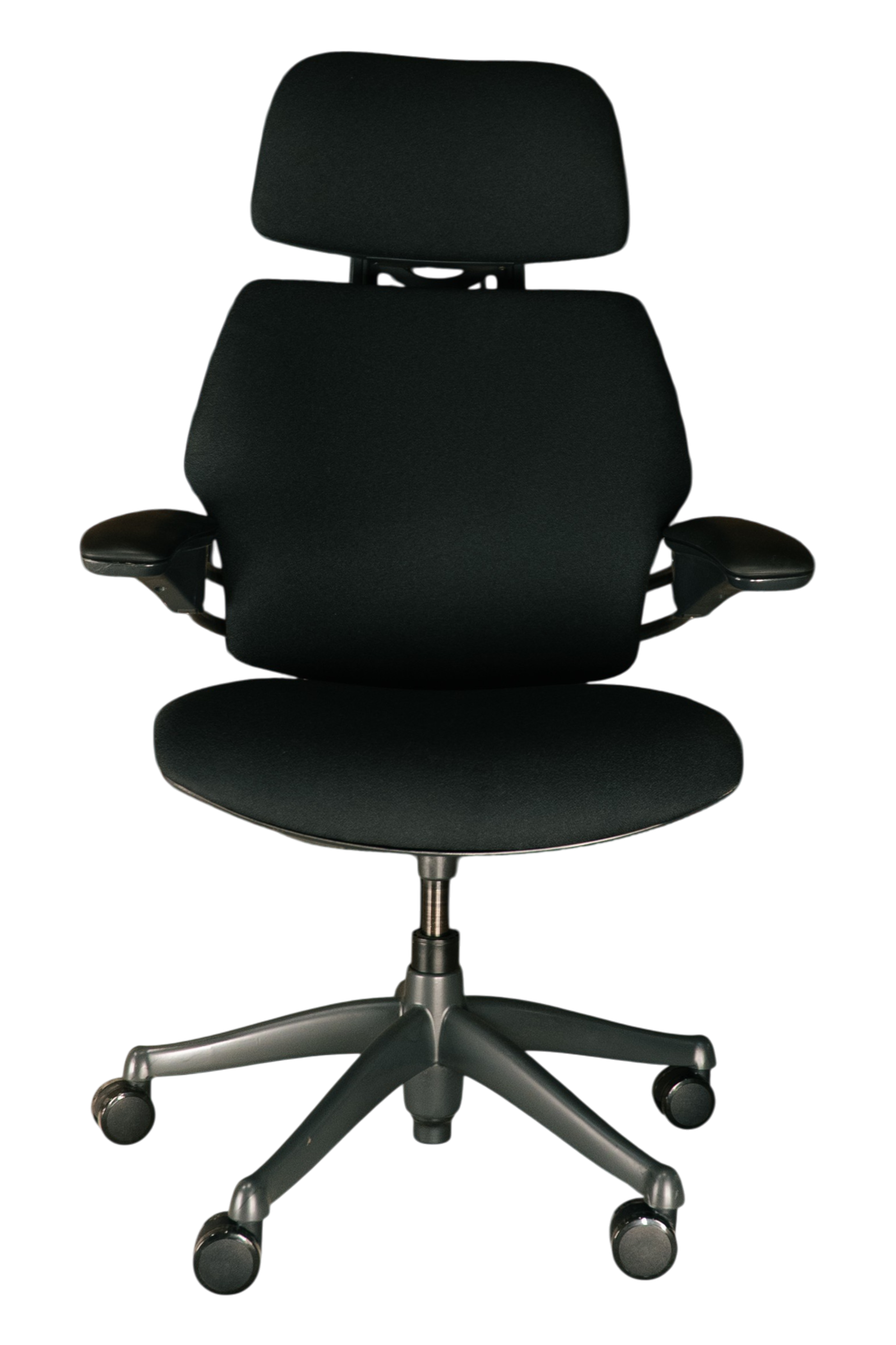 Humanscale Freedom Met Hoofdsteun Zwart